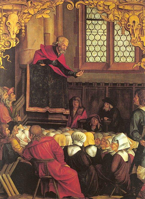 Hans Suss von Kulmbach The Sermon of St.Peter oil painting picture